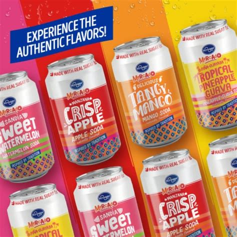 Kroger® Mercado Mango Soda Cans, 12 pk / 12 fl oz - Fry’s Food Stores