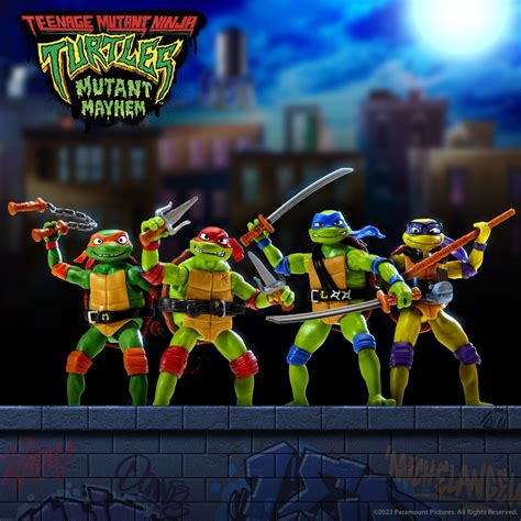 Teenage Mutant Ninja Turtles Mutant Mayhem Basic Figure Leonardo Toyworld Australia