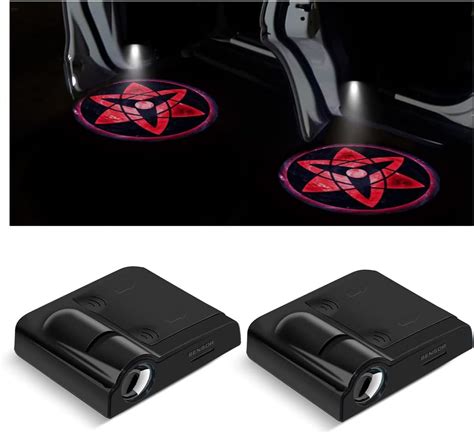 2pcs Car Door Lights Logo Projector Wireless Led Car Door Paste Welcome Courtesy