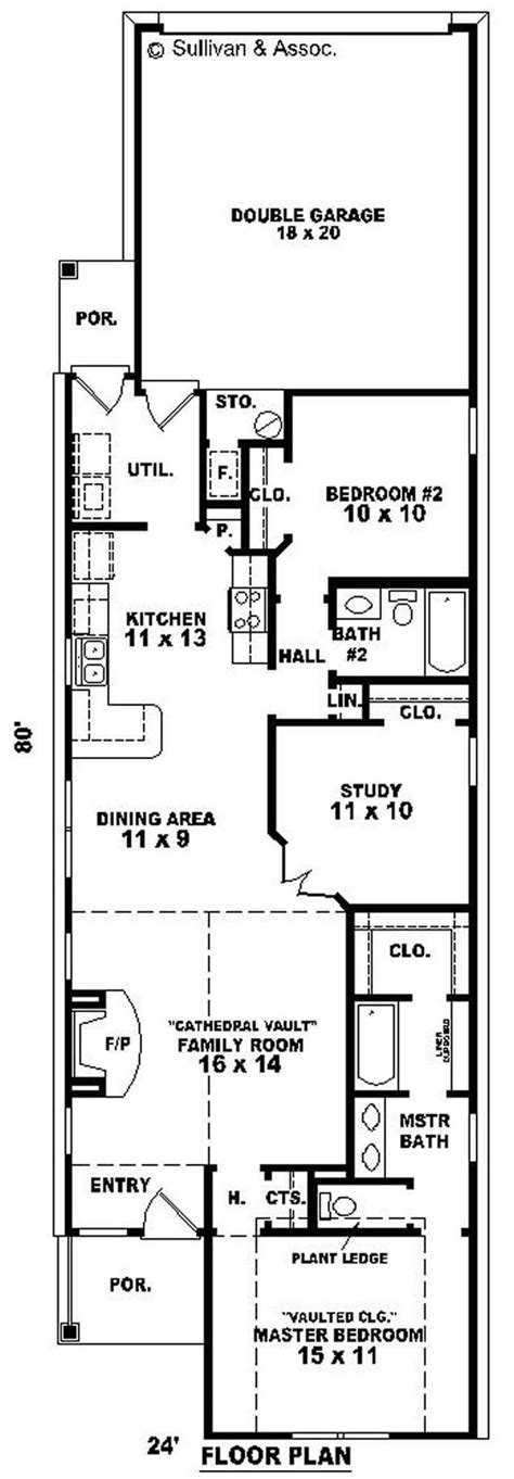 Small House Plans Home Plan 2 Bedrms 2 Baths 1297 Sq Ft 170