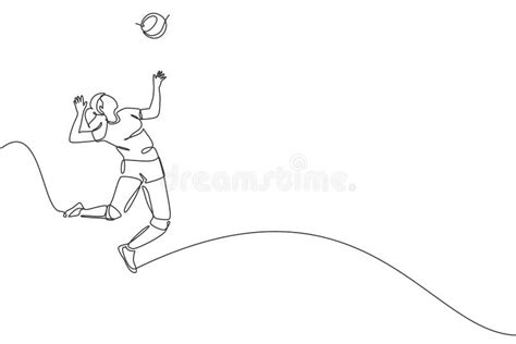 Volleyball Serve Stock Vector Illustration Of Olympic 6047465