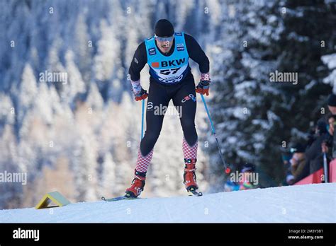 Davos Schweiz Dezember Marko Skender Beim Sprint Rennen Am