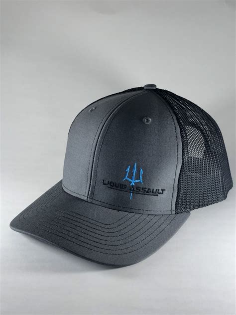 Liquid Assault Trident Snapback - Charcoal / Black - Liquid Assault