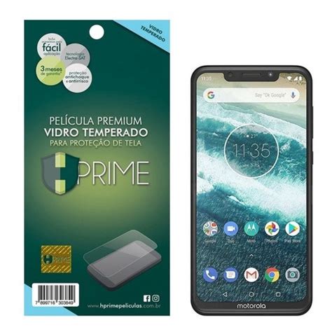 Pel Cula Premium Hprime Vidro Motorola Moto One Power Submarino