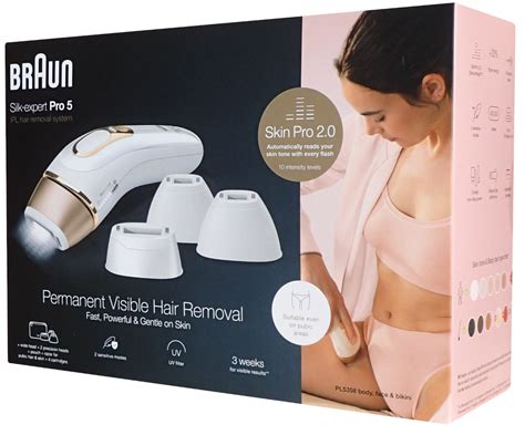 Depilator IPL Braun PL5358 Silk Expert Pro 5 do Bikini Nóg Ciała Twarzy Inna marka AGD Sklep