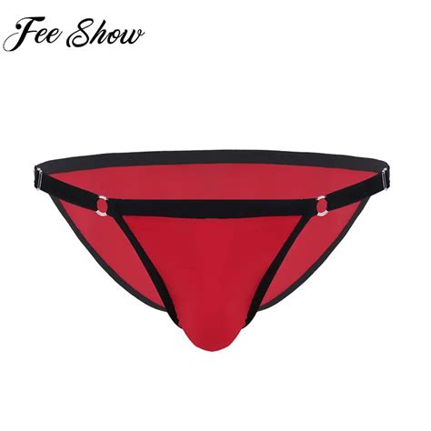 Aliexpress Buy Mens Ice Silk Briefs Male Lingerie Adjustable