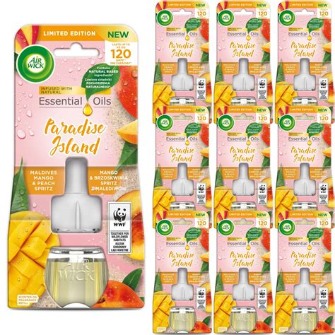 Air Wick Elektryczny Odświeżacz Powietrza zapach Paradise Island Wkład ...
