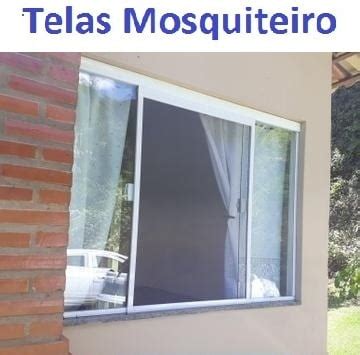 Mosquiteiro Em Janela Blindex Top Telas E Redes