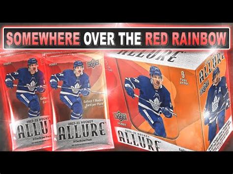 Somewhere Over The Red Rainbow Upper Deck Allure Hobby Box