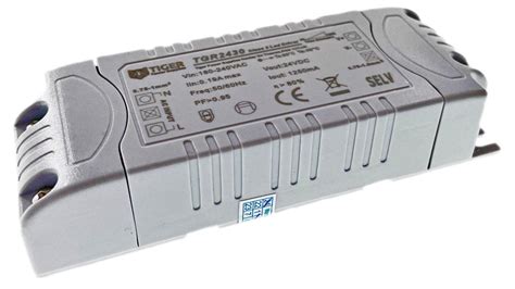 LED DRIVER 24V 30W DIM Tiger Power Supplies Controlador De LED 30 W