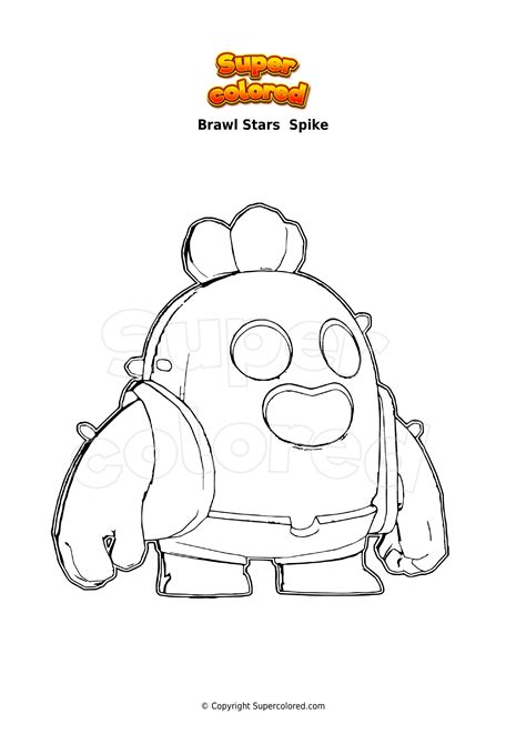 Dibujos Para Colorear Brawl Stars Supercolored