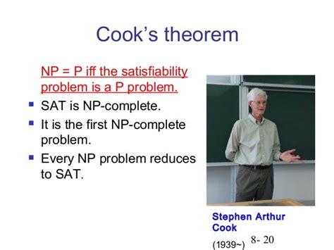 Np Cooks Theorem