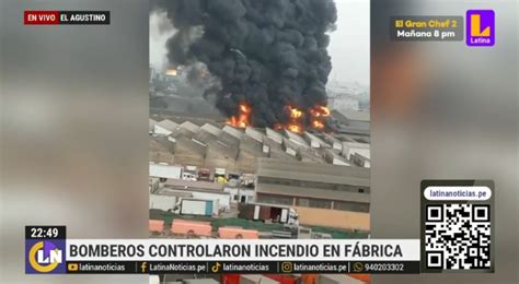 Más de 30 unidades de bomberos controlaron incendio de código 3 en El