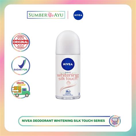 Jual Nivea Roll On Brightening Silk Touch Deo Shopee Indonesia