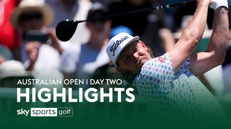 Australian Open | Day Two highlights | Golf News | Sky Sports