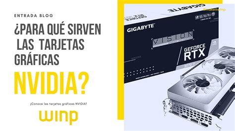 TARJETAS GRÁFICAS NVIDIA PARA QUÉ SIRVEN Winp