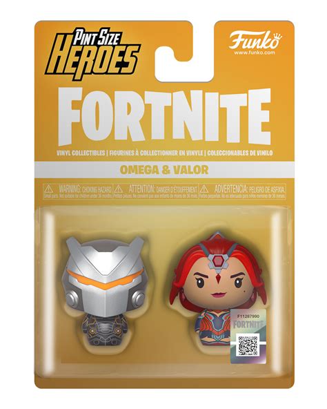 Funko Pint Sized Heroes Fortnite Omega Valor Figure 2 Pack Other