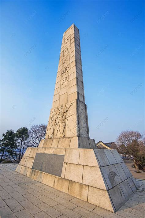 Statue In Seoul Korea Scenic Korean Landmarks Photo Background And ...