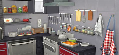 Best Sims Kitchen Cc Appliances Clutter More Fandomspot