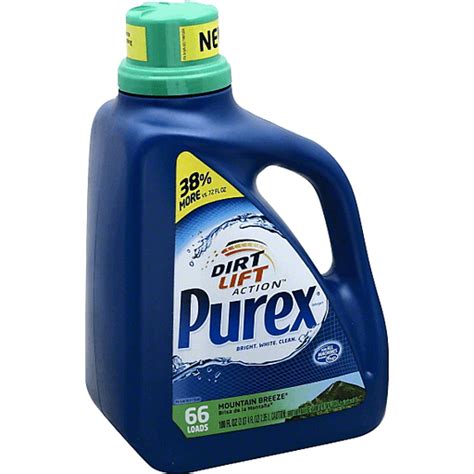 Purex Dirt Lift Action Mountain Breeze Laundry Detergent Fl Oz