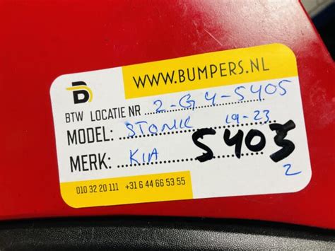 BUMPER Kia Stonic 2019 2023 VOORBUMPER 2 G4 5405z Bumpers Nl