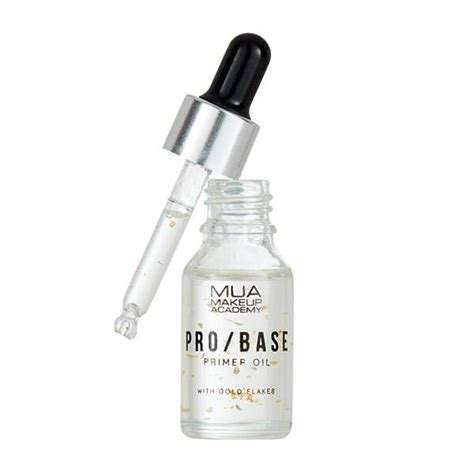 MUA Pro Base Primer Oil With Gold Flakes Make Up Superdrug