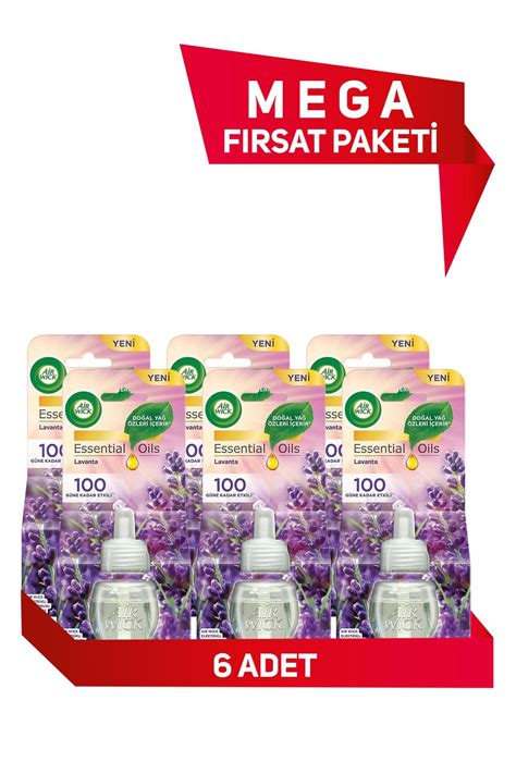 Air Wick Elektrikli Oda Kokusu Yedek Lavanta 19 Ml 6 lı Paket Fiyatı