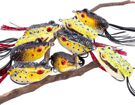 Amazon Sougayilang Hollow Frog Fishing Lures Soft Topwater Baits