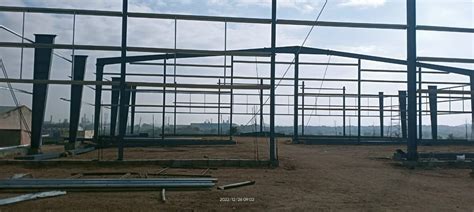 Pvc Panel Build Steel Peb Structural Shed At Rs 100kg In Sangareddy