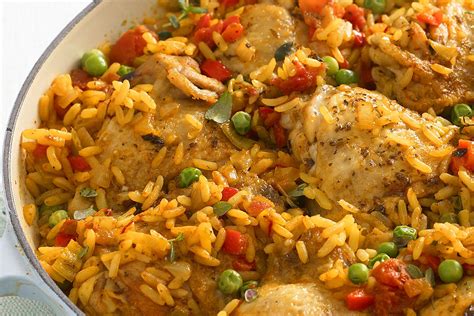 Mexican Arroz Con Pollo With Cheese Recipe