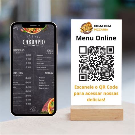 Cardápio Online Interativo e Qr Code para Pizzaria Elo7