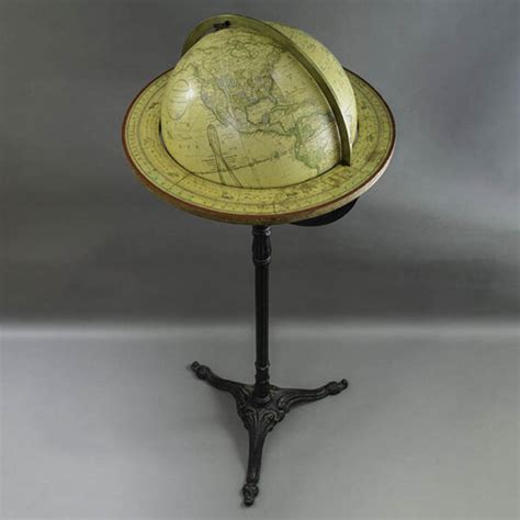 Globe American Joslin Loring Terrestrial World 12 Inch Floor Globe