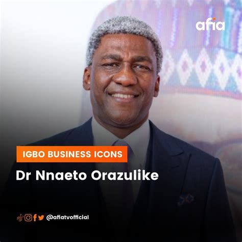 Afiatvofficial On Twitter Get To Know Some Of The Igbo Business Icons Brief Profile Of Dr