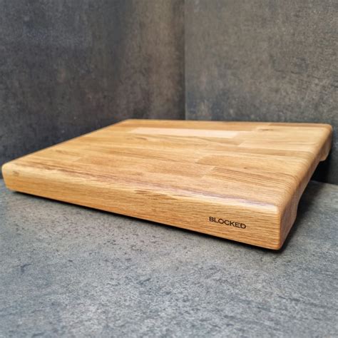 Solid Oak Chopping Board Butchers Block Cutti Folksy