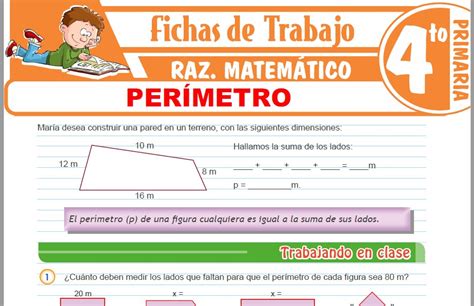 Ficha Interactiva De Perimetro Para Tercer Ano Images