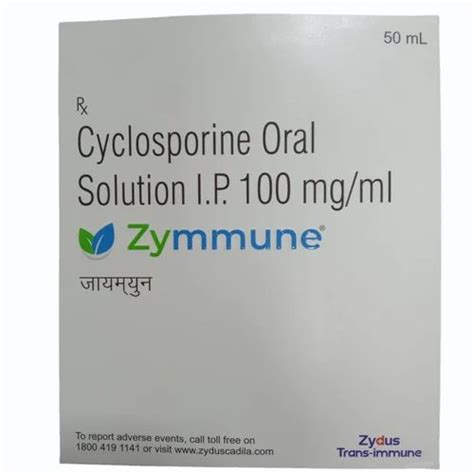 Cyclosporine Oral Solution 100 Mgml At Rs 2500box In New Delhi Id