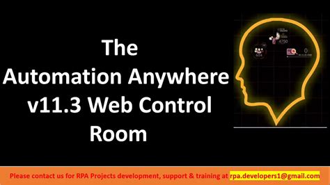 Control Room In Automation Anywhere Control Room Components In Automation Anywhere Youtube