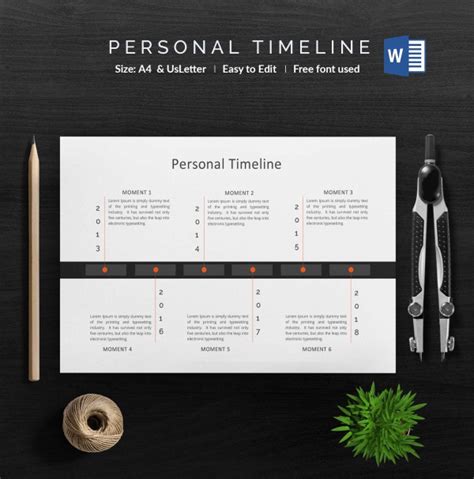 20+ Personal Timeline Templates - DOC, PDF | Free & Premium Templates