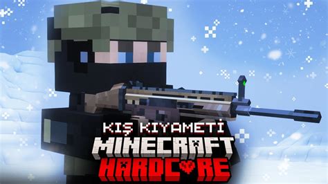 Hardcore Minecraft KIŞ KIYAMETİNDE Hayatta Kalmak Zorlaşıyor Bölüm YouTube