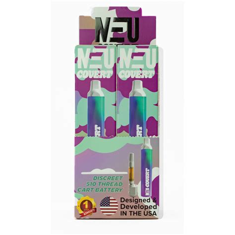 NEU Covert 320mAh 510 Battery Vaporizers Stone Smokes