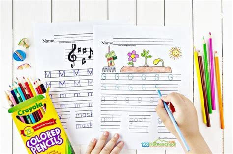 Alphabet Practice Writing Coloring Pages