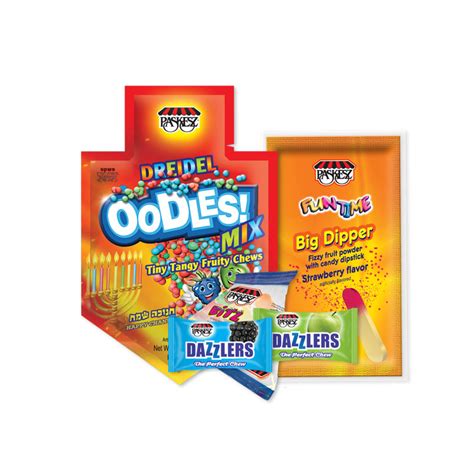 Paskesz Super Candy Filled Dreidel Treats 16 Oz 4 Pack Whole And