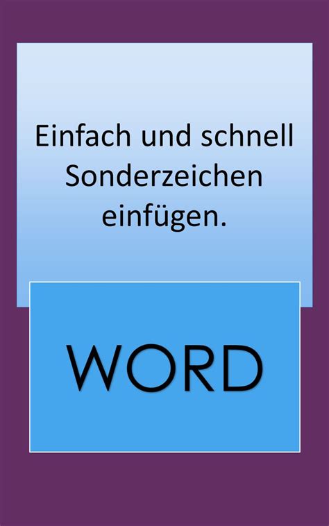 Sonderzeichen Und Symbole Ordnerr Cken Word Excel Tipps