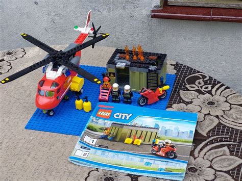 Lego City 60108 Helikopter Strażacki | Legnica | Kup teraz na Allegro ...