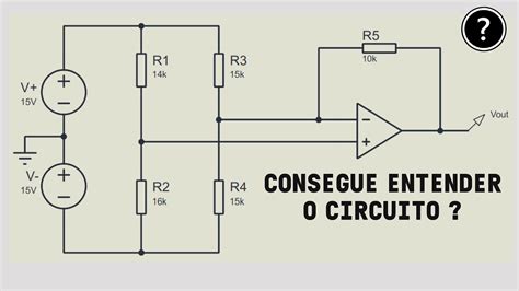 Entenda os circuitos c Amplificadores Operacionais Análise e