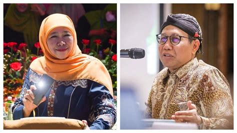 Khofifah Vs Halim Iskandar Pkb Di Pilgub Jatim Siapa Lebih Sakti