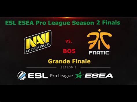 Fnatic Vs Natus Vincere Grande Finale Mirage Train ESL ESEA Pro