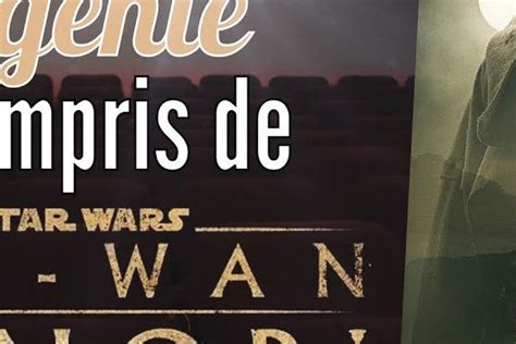 Le génie incompris de Obi Wan Kenobi la nouvelle série Disney