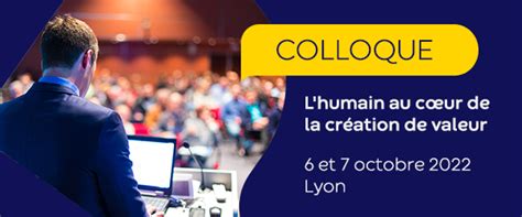 Colloque Lhumain Au C Ur De La Cr Ation De Valeur Opco Ep