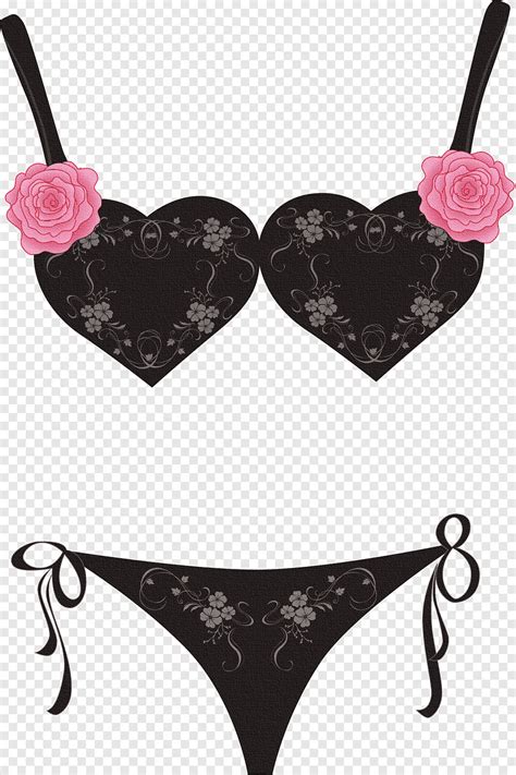 Heart Bras Flowers Hand Png PNGEgg